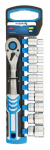 T&uuml;nnikomplekt hammasv&otilde;tmega 1/2 ", CrV, 72 T, 10 tk.