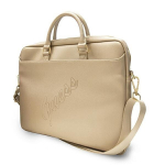 Guess Saffiano Script Gold arvutikott, 15" (~38 cm)