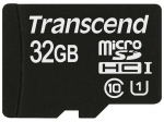 Telefoni m&auml;lukaart MEMORY MICRO SDHC 32GB UHS-I/CLASS10 TS32GUSDCU1 TRANSCEND