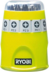 10-osaline kruvide keeramise otsakute komplekt Ryobi, RAK10SD