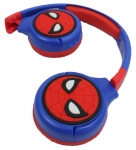 SPIDER-MAN - 2-in-1 Bluetooth&reg; k&otilde;rvaklapid - Mugavad ja kokkuklapitavad juhtmeosad lastele, helitugevuse piiramine - LEXIBOOK
