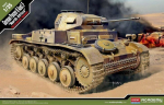 Liimitav mudel Academy 13535 Saksa Panzer II Ausf.F "North Africa" 1/35