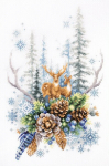 Tikkimiskomplekt Magic Needle "Winter Forest Spirit" 200-017