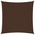 vidaXL oxford-kangast p&auml;ikesepuri, kandiline, 3 x 3 m, pruun, Pruun