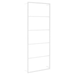vidaXL r&auml;tikurest, valge, 45 x 10 x 115 cm, teras