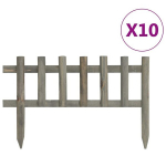 vidaXL murupiirded 10 tk nulupuit 4,4 m