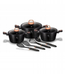 Berlinger Haus graniidist pottide komplekt bh-6154, black rose