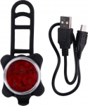 Tagumine jalgrattalamp Dunlop 3 Led SMD USB laadimisega