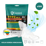 Meditsiinilised respiraatorid FFP2 BM-026 NRD, 100 tk.