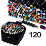 Kahepoolsed viltpliiatsid-markerid Touch, 120 tk