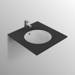 Keraamiline valamu Ideal Standard Connect Round, 48 cm, altpoolt paigaldatav, valge E505401