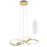 Kaasaegne LED-laelamp + piloot APP815-CP s&otilde;lme kuld