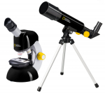 Children's telescope + microscope kit - National Geographic