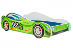 Lastevoodi Car II koos madratsiga 150 cm x 74 cm x 44 cm, auto kiirus