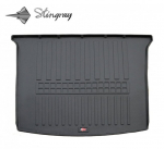 Kummist pagasiruumi matt VOLKSWAGEN Caddy III 2K 2003-2020 (short base, pass.vers., right sliding door) black /60241