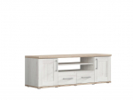 TV kapp Romance RTV2D2S, valge/pruun