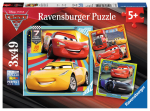 M&otilde;istatus CARS 3x49 tk Valmis v&otilde;istluseks - Ravensburger