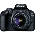 Canon EOS 4000D 18-55 III Valge karp (white box)