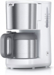 Braun filterkohvimasin KF1505WH PurShine Thermos Coffee Maker, valge
