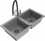 Graniidist k&ouml;&ouml;givalamu Mexen Mario koos segisti ja sifooniga, Hall+Must/Kroom