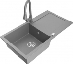 Graniidist k&ouml;&ouml;givalamu Mexen Leo koos segisti ja sifooniga, Grey