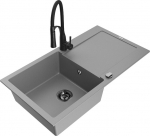 Graniitk&ouml;&ouml;givalamu Mexen Leo segisti ja sifooniga, Grey+Black