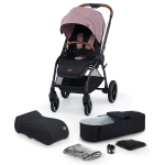 Universaalne k&auml;ru Kinderkraft Evolution Cocoon 2in1, Mauvelous pink