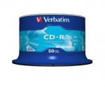 CD-R VERBATIM - 80 min - 700 Mo - 52x - 50 tk spindel - Lisa kaitse