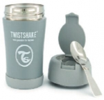 Twistshake termos roostetanud terasest 350 ml. Grey