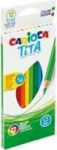 V&auml;rvilised pliiatsid Carioca Tita, 12 v&auml;rvi