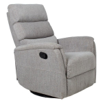 Tugitool Barclay 79x86xH105cm, manuaalne recliner, p&ouml;&ouml;rlev ja kiikuv, helehall