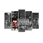 Viieosaline reproduktsioon Linn &ouml;&ouml;sel