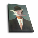 Reproduktsioon Man in a bowler hat (Rene Magritte)