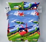 Laste voodipesukomplekt, 2-osaline, linane