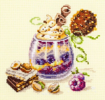Tikkimiskomplekt Magic Needle "Chocolate Dessert" 120-080