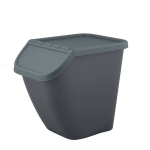 BranQ pr&uuml;gisorteerimiskast Pelican, 23 l, must