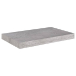 vidaXL seinariiul, betoonhall, 50 x 23 x 3,8 cm MDF