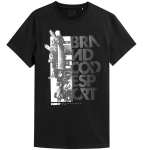 Meeste T-s&auml;rk 4F H4Z21-TSM033, must