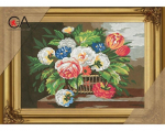 Kanvaa pildiga - tikkimiskomplekt, 22cm x 30cm, Collection D'Art, 6161K