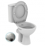 WC pott bideefunktsiooniga + prilllaud, horisontaalne v&auml;ljalaskeava