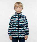 Huppa Laste fliisjakk BERRIE, navy pattern