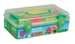 Plastiliin Alpino, 7 v&auml;rvi + t&ouml;&ouml;riistakomplekt