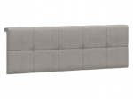 Pehme voodipeats BRW 120, hall, 200x90