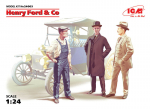 Kokkkupandav mudel ICM 24003 Henry Ford & Co (3 figures) 1/24