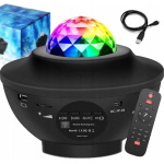 LED-projektor koos muusikaga