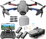 Drone F9 CAMERA 6K HD GPS WIFI 30 MIN 3000m kahe kaamera ja kolme akuga