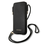 Telefoni&uuml;mbris Guess GOHCP12MSAPSBK 6,1" must Saffiano