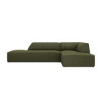 Pehme nurgadiivan Micadoni Home Ruby, roheline