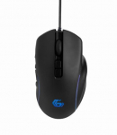 Gembird K&otilde;rge T&auml;psusega USB M&auml;nguhiir - Ergonoomiline Mugavus, Kohandatav RGB Taustvalgustus ja 10 Programmeeritavat Nuppu