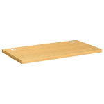 vidaXL kirjutuslaua plaat, 100 x 60 x 4 cm, bambus